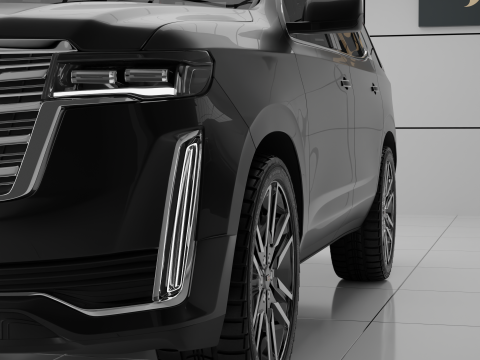 Cadillace Escalade 3D 모델