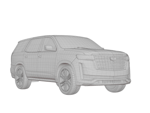 Cadillace Escalade 3D 모델