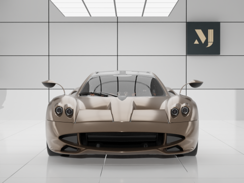 Pagani Huayra Codalunga Modello 3D