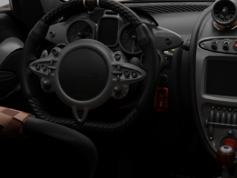 Pagani Huayra Codalunga Modello 3D