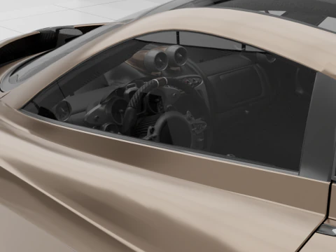 Pagani Huayra Codalunga 3D Model