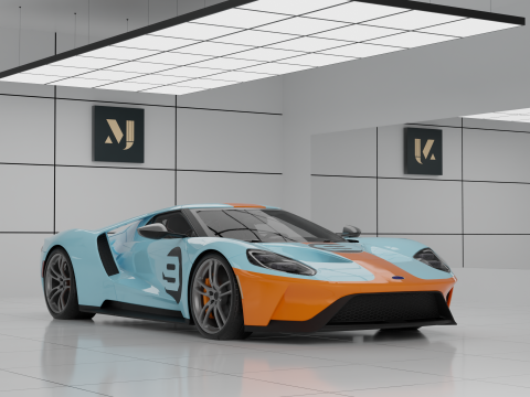 Car GT Heritage Edition 3D Модель
