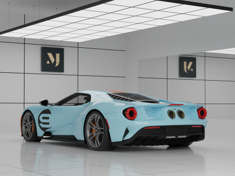 Car GT Heritage Edition 3D Model