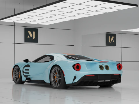Car GT Heritage Edition 3D Model