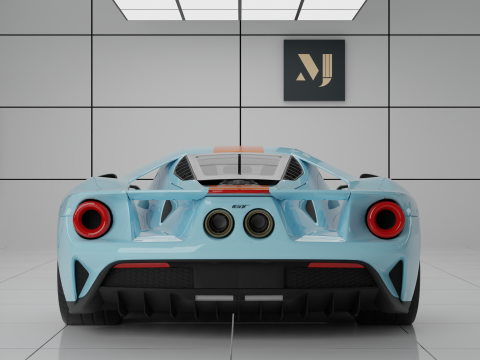 Car GT Heritage Edition 3D Model