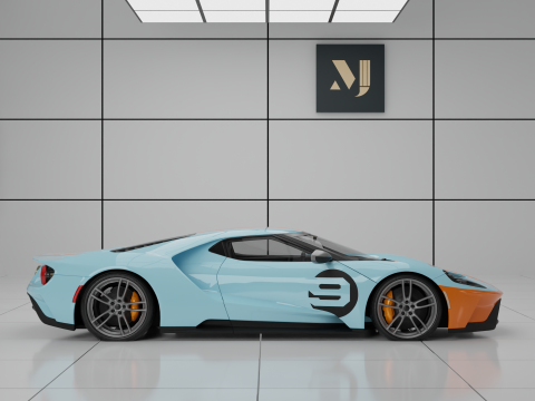 Car GT Heritage Edition 3D Model