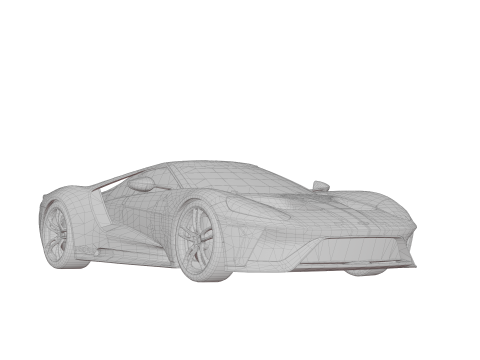 Car GT Heritage Edition 3D Model