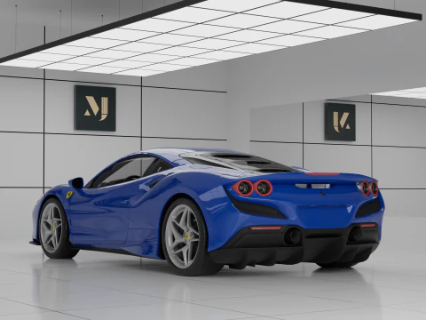 Ferrari F8 Tributo 3D Model