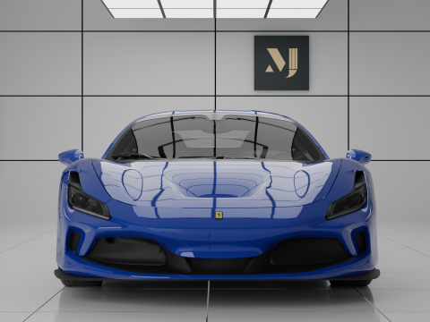 Ferrari F8 Tributo 3D Model