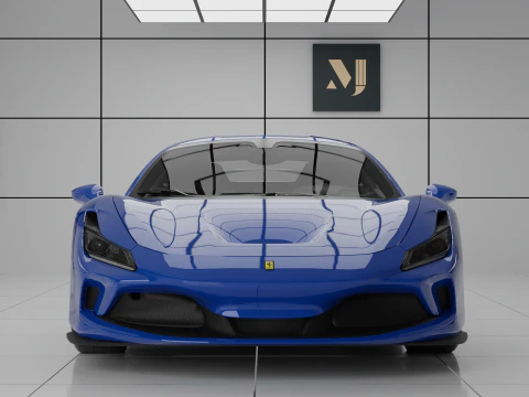 Ferrari F8 Tributo 3D Model