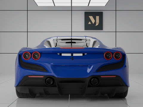 Ferrari F8 Tributo 3D Model