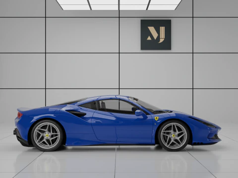 Ferrari F8 Tributo 3D Model