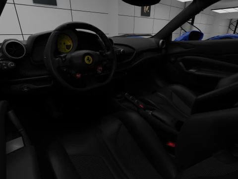 Ferrari F8 Tributo 3D Model