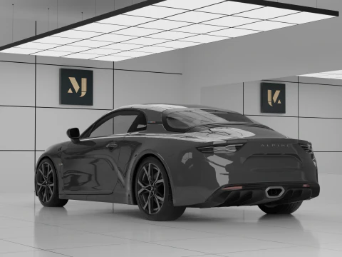 Car Alpine A110 3D Model