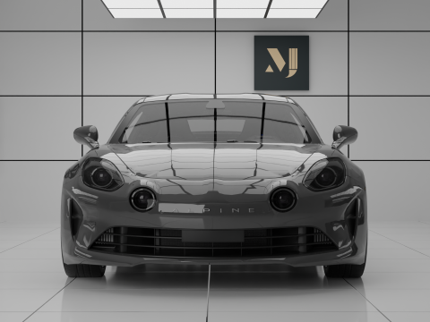 Car Alpine A110 Modello 3D