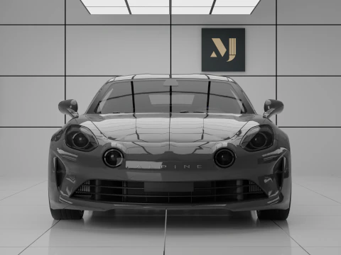 Car Alpine A110 3D Model