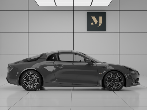 Car Alpine A110 Modello 3D