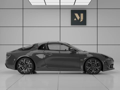 Car Alpine A110 3D Model