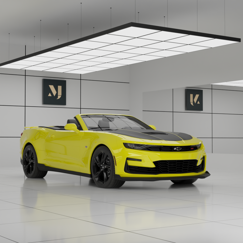 Chevrolet Camaro 2SS Convertible 3D Model .c4d .max .obj .3ds .fbx .stl .blend