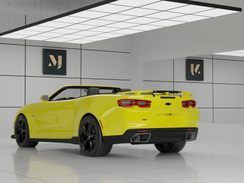 Chevrolet Camaro 2SS Convertible 3D Model