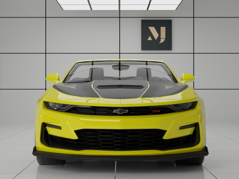 Chevrolet Camaro 2SS Convertible 3D Model