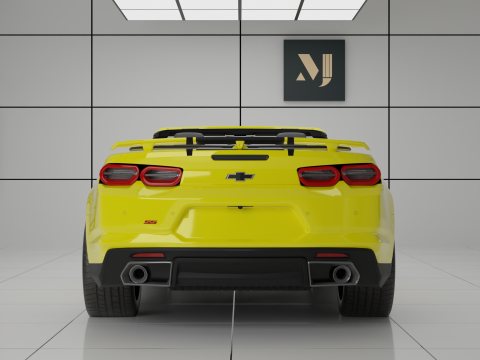 Chevrolet Camaro 2SS Convertible 3D Model