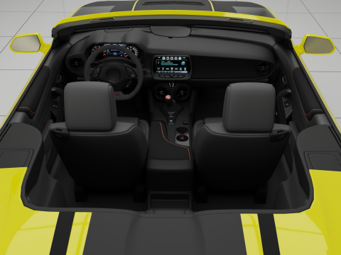 Chevrolet Camaro 2SS Convertible 3D Model