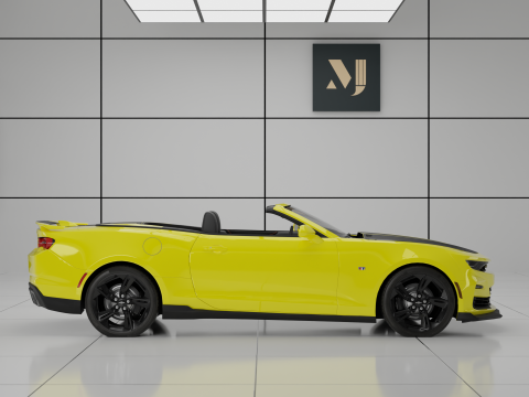 Chevrolet Camaro 2SS Convertible 3D Model