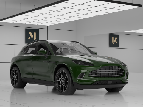 Aston Martin DBX 3D Model