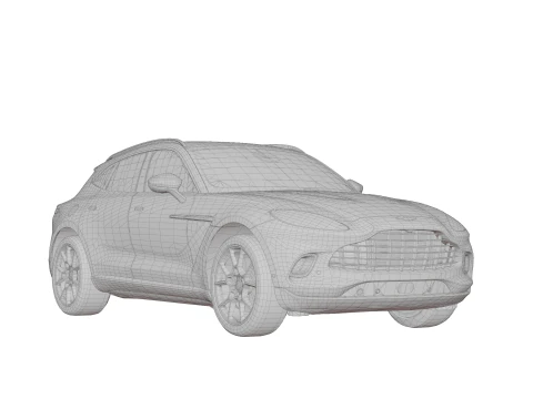 Aston Martin DBX 3D Модель