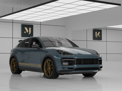 Porsche Cayenne Turbo GT 3D Model