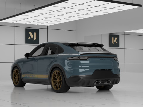 Porsche Cayenne Turbo GT 3D 模型