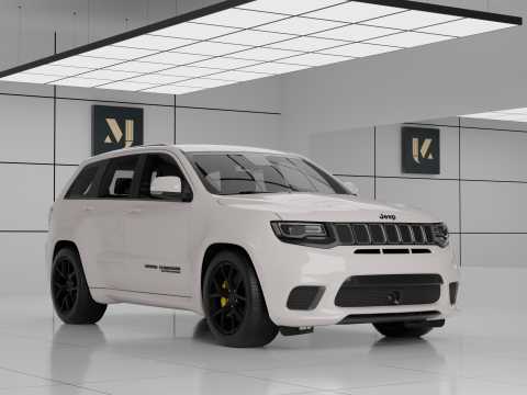 Jeep Grand Cherokee Trackhawk Modelo 3D