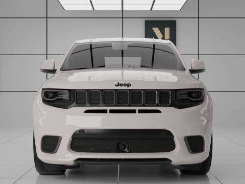 Jeep Grand Cherokee Trackhawk Model 3D