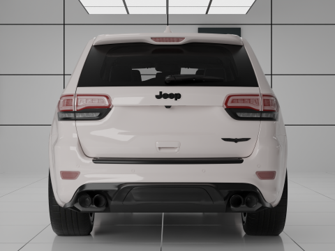 Jeep Grand Cherokee Trackhawk Model 3D