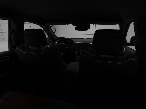Jeep Grand Cherokee Trackhawk Model 3D