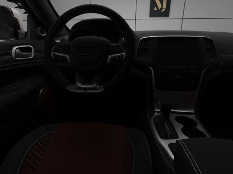 Jeep Grand Cherokee Trackhawk 3D Model
