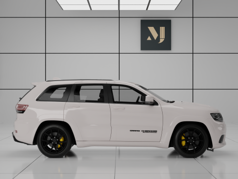 Jeep Grand Cherokee Trackhawk Model 3D
