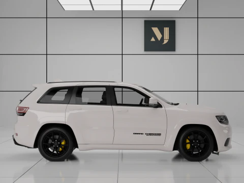 Jeep Grand Cherokee Trackhawk 3D Model
