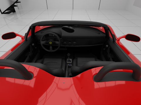Ferrari F50 Spider 3D 모델
