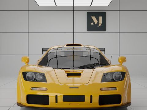 McLaren F1 LM 3D मॉडल