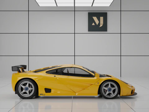 McLaren F1 LM 3D Model