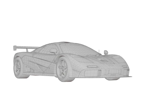 McLaren F1 LM 3D Model