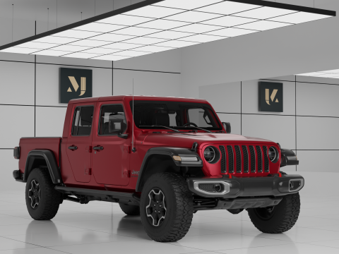 Jeep Gladiator Modelo 3D