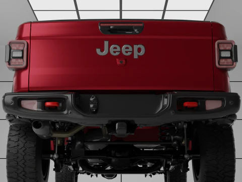 Jeep Gladiator 3D Model