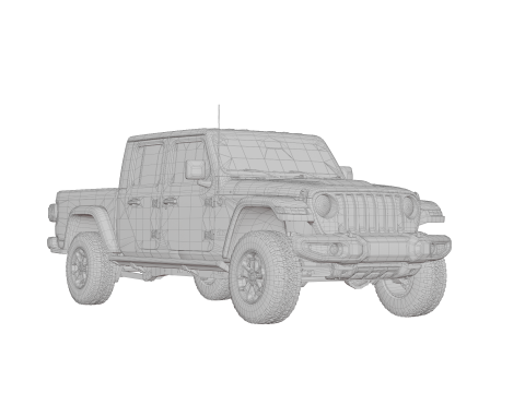 Jeep Gladiator 3D Модель