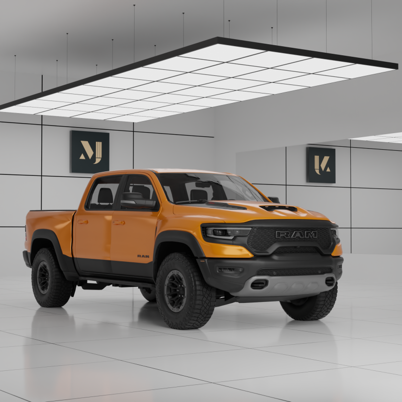 Ram 1500 TRX 3D Model .c4d .max .obj .3ds .fbx .stl .blend