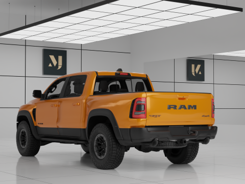 Ram 1500 TRX 3D Model