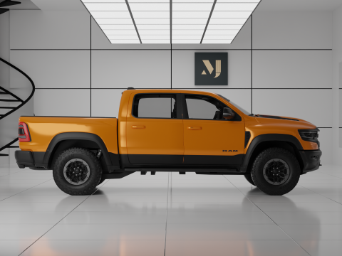 Ram 1500 TRX 3D Model