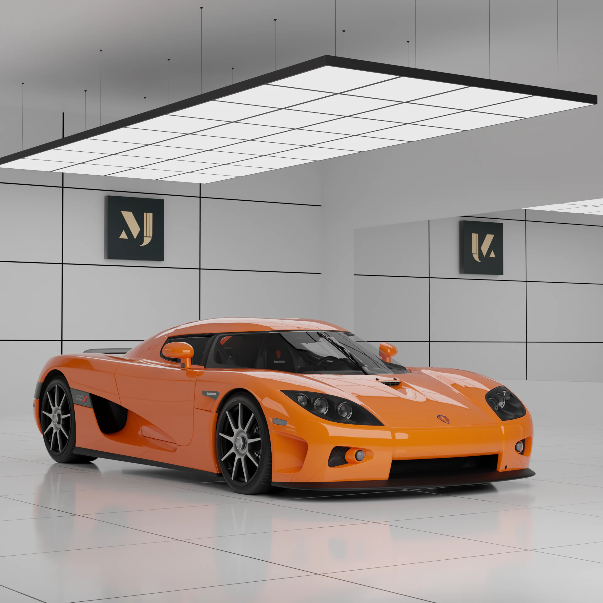 Koenigsegg CCX 3D Model .c4d .max .obj .3ds .fbx .stl .blend 